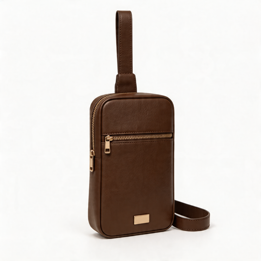 Louise Saffiano Sling Bag